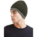 Dark Khaki - Back - Regatta Mens Balton III Knitted Beanie