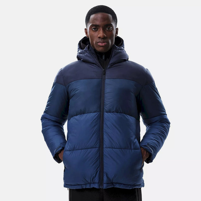 Navy-Moonlight Denim - Side - Regatta Mens Carnan Padded Jacket