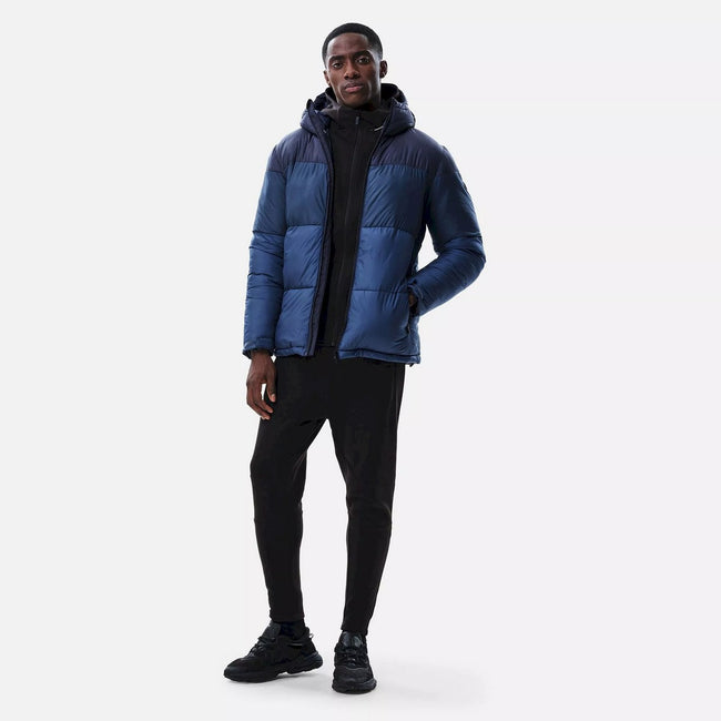 Navy-Moonlight Denim - Lifestyle - Regatta Mens Carnan Padded Jacket