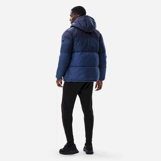 Navy-Moonlight Denim - Pack Shot - Regatta Mens Carnan Padded Jacket