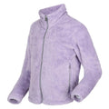 Heirloom Lilac - Side - Regatta Childrens-Kids Kallye Ripple Fleece Jacket