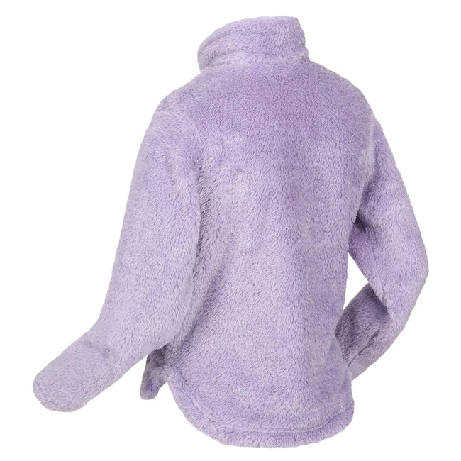 Heirloom Lilac - Lifestyle - Regatta Childrens-Kids Kallye Ripple Fleece Jacket