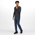 Admiral Blue - Lifestyle - Regatta Mens Highton Lined Walking Pants