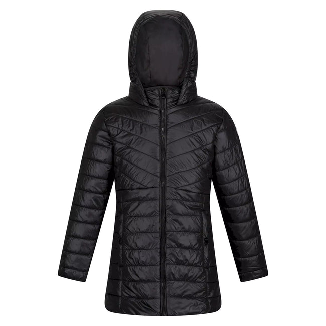 Black - Front - Regatta Childrens-Kids Babette Insulated Padded Jacket