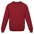 Syrah Red - Front - Regatta Mens Kaelen Jersey Knitted Sweater