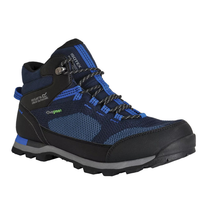 Navy-Sky Diver Blue - Front - Regatta Mens Blackthorn Evo Walking Boots