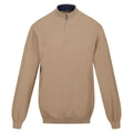 Gold Sand - Front - Regatta Mens Keaton Knitted Sweater