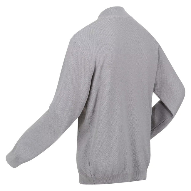 Storm Grey - Lifestyle - Regatta Mens Keaton Knitted Sweater