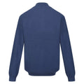 Dark Denim - Back - Regatta Mens Keaton Knitted Sweater