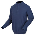 Dark Denim - Side - Regatta Mens Keaton Knitted Sweater