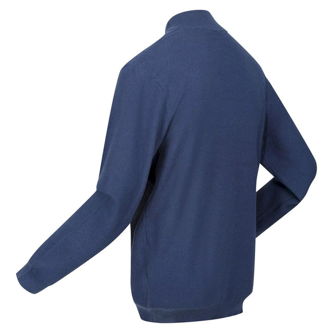 Dark Denim - Lifestyle - Regatta Mens Keaton Knitted Sweater