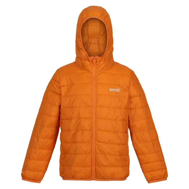 Autumn Maple - Front - Regatta Childrens-Kids Hillpack Hooded Jacket