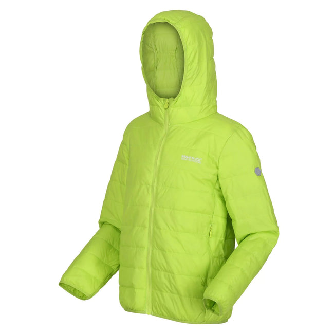 Bright Kiwi - Lifestyle - Regatta Childrens-Kids Hillpack Hooded Jacket