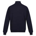 Navy - Back - Regatta Mens Kylo Knitted Full Zip Fleece Jacket