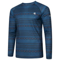 Moonlight Denim - Pack Shot - Dare 2B Mens Exchange II Printed Base Layer Set