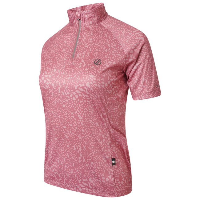 Powder Pink - Side - Regatta Womens-Ladies Half Zip Top