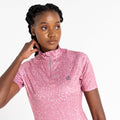 Powder Pink - Lifestyle - Regatta Womens-Ladies Half Zip Top