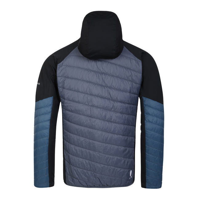 Orion Grey-Black - Back - Dare 2B Mens Gendarme Padded Jacket