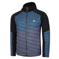 Orion Grey-Black - Side - Dare 2B Mens Gendarme Padded Jacket