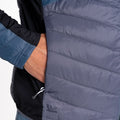 Orion Grey-Black - Pack Shot - Dare 2B Mens Gendarme Padded Jacket