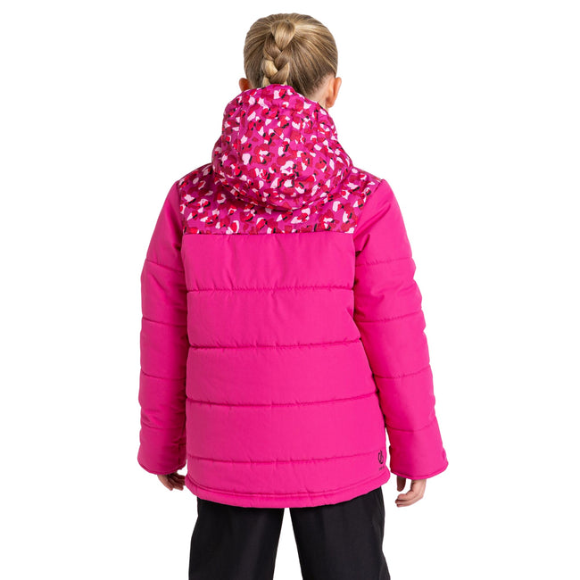 Active Pink - Close up - Dare 2B Girls Impressing Ski Jacket