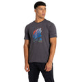 Charcoal Grey Marl - Side - Dare 2B Mens Assertion Mountain T-Shirt