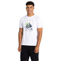 White - Side - Dare 2B Mens Assertion Mountain T-Shirt