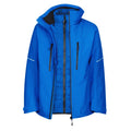 Oxford Blue-Black - Front - Regatta Mens Evader 3 in 1 Waterproof Jacket