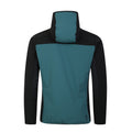 Slate-Black - Back - Dare 2B Mens Latitudinal Hooded Soft Shell Jacket