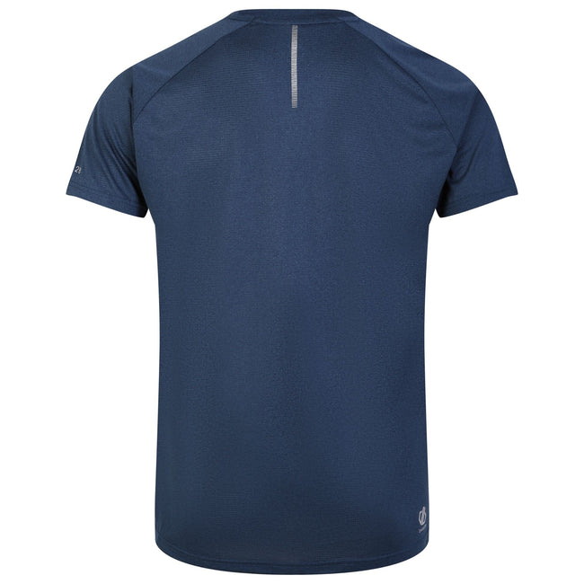 Moonlight Denim - Back - Dare 2B Mens Accelerate Marl T-Shirt