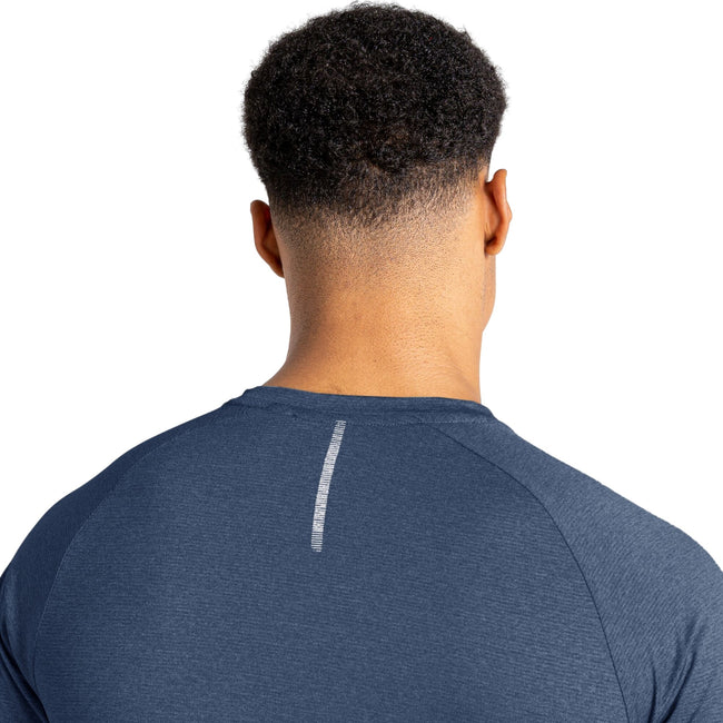 Moonlight Denim - Pack Shot - Dare 2B Mens Accelerate Marl T-Shirt