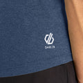 Moonlight Denim - Close up - Dare 2B Mens Accelerate Marl T-Shirt