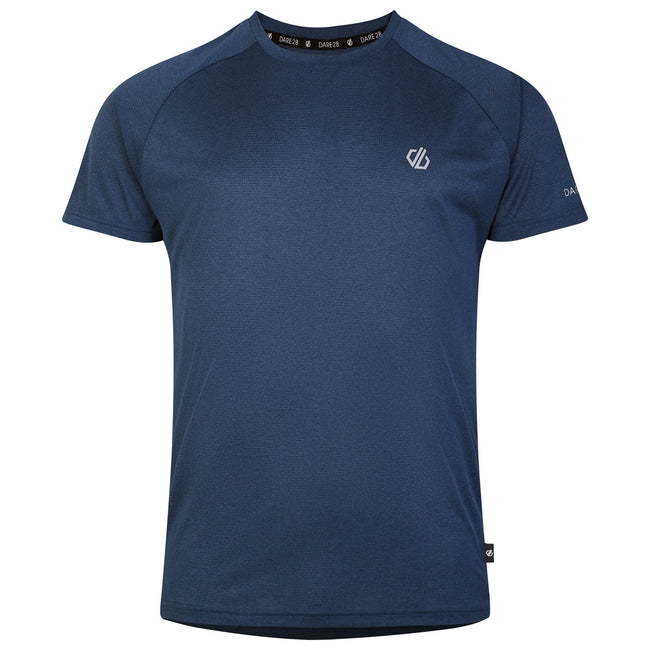 Moonlight Denim - Front - Dare 2B Mens Accelerate Marl T-Shirt