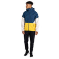 Moonlight Denim-Ceylon Yellow - Front - Dare 2B Mens Terrain Waterproof Jacket
