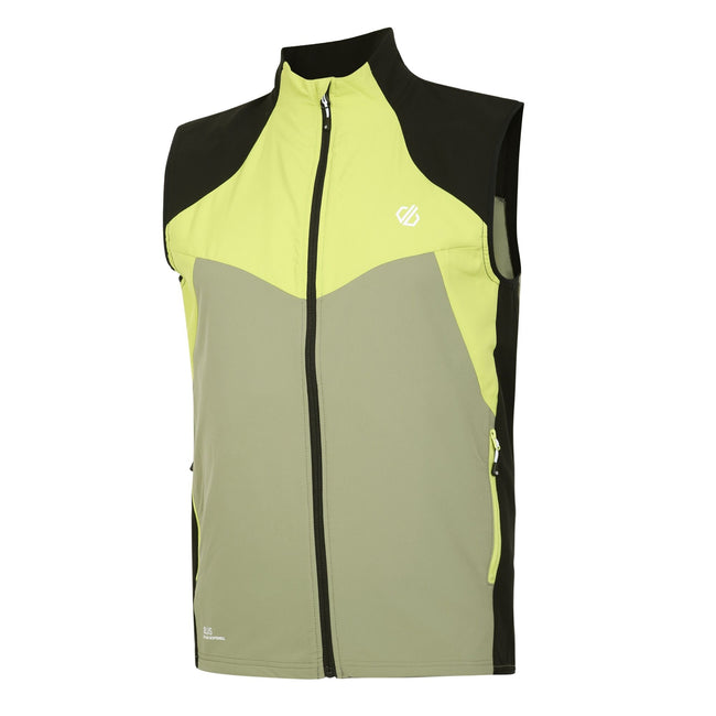 Green Algae - Side - Dare 2B Mens Latitudinal Softshell Vest