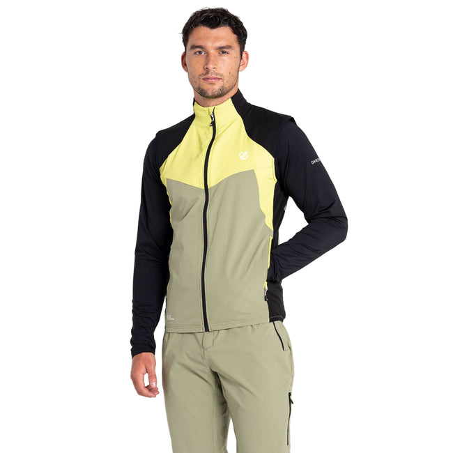 Green Algae - Lifestyle - Dare 2B Mens Latitudinal Softshell Vest