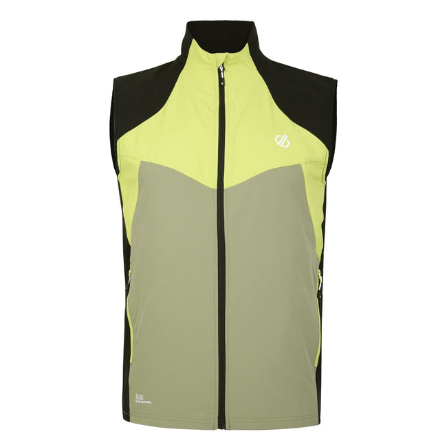 Green Algae - Front - Dare 2B Mens Latitudinal Softshell Vest