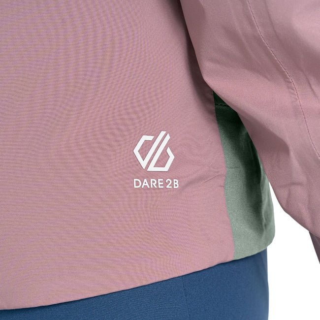 Dusty Rose - Lifestyle - Dare 2B Womens-Ladies Traversing Waterproof Jacket