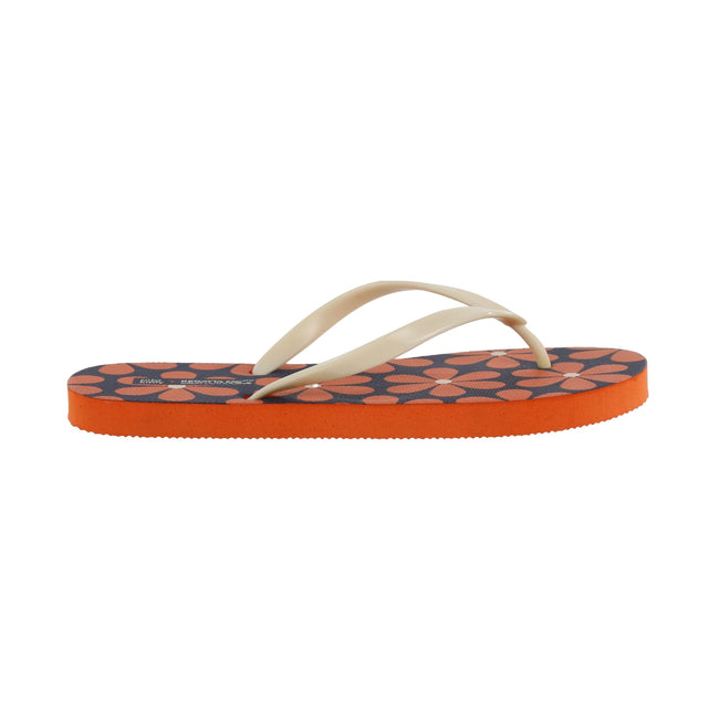 Navy - Pack Shot - Regatta Womens-Ladies Daisy Flip Flops