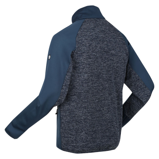 Blue Wing - Lifestyle - Regatta Mens Coladane V Marl Full Zip Fleece Jacket