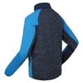 Indigo Blue-Blue Wing - Lifestyle - Regatta Mens Coladane V Marl Full Zip Fleece Jacket
