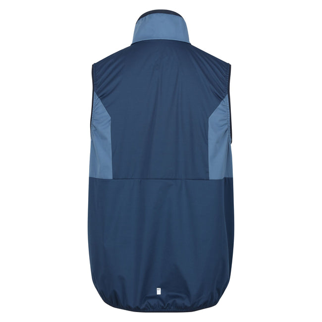Blue Wing-Stellar Blue - Back - Regatta Mens Lankin V Softshell Vest