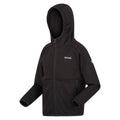 Seal Grey - Side - Regatta Childrens-Kids Maxwell II Lightweight Fleece Jacket