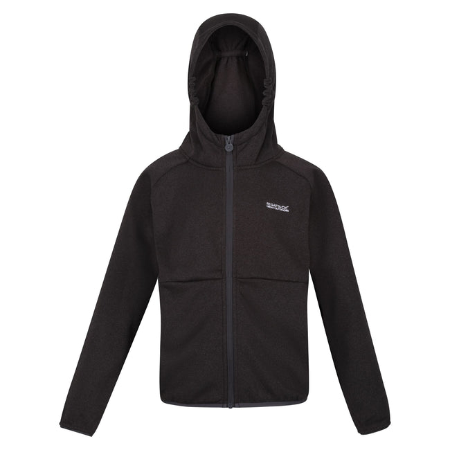 Seal Grey - Front - Regatta Childrens-Kids Maxwell II Lightweight Fleece Jacket