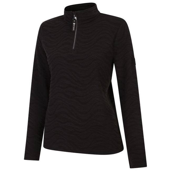 Black - Side - Dare 2B Womens-Ladies Glamourize Midlayer