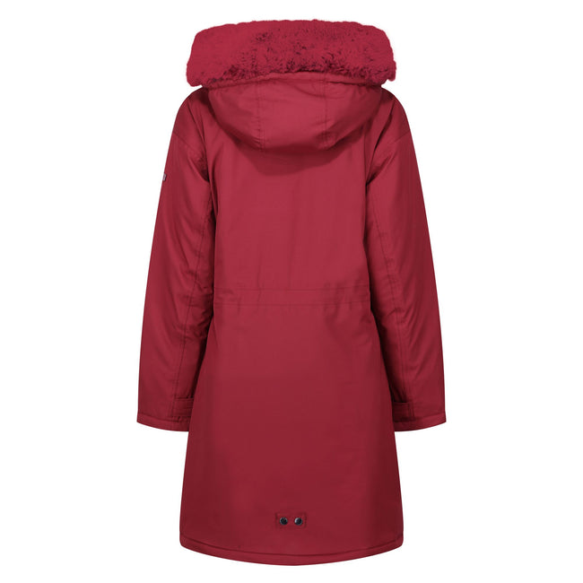 Cabernet - Back - Regatta Womens-Ladies Samaria Waterproof Jacket