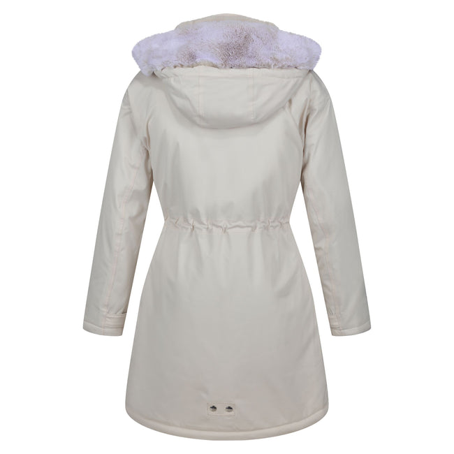 Light Vanilla - Back - Regatta Womens-Ladies Samaria Waterproof Jacket
