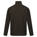 Dark Khaki - Back - Regatta Mens Edley Marl Full Zip Fleece Jacket