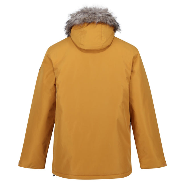 Gold Cumin - Back - Regatta Mens Salinger IV Waterproof Jacket