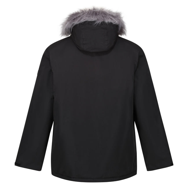 Black - Back - Regatta Mens Salinger IV Waterproof Jacket